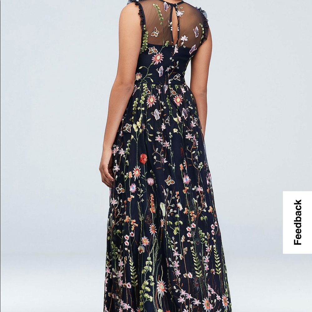 Morgan & Co floral gown size 1 - Picture 14 of 15